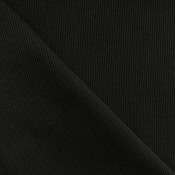 Ткань Кашкорсе, 420гм/2, 110см, цвет Черный (на отрез) в Барнауле