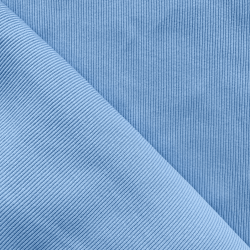 Ткань Кашкорсе, 420гм/2, 110см, цвет Светло-Голубой (на отрез)  в Барнауле
