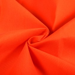 Ткань Грета Водоотталкивающая (80%пф, 20%хл) (Ширина 150см), цвет Оранжевый Неон (на отрез) в Барнауле