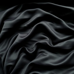 Светозатемняющая ткань для штор &quot;Блэкаут&quot; 95% (Blackout), цвет Черный (на отрез)  в Барнауле