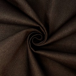 Ткань Рогожка (мебельная) (Ширина 140см), цвет Тёмно-Коричневый (на отрез) в Барнауле