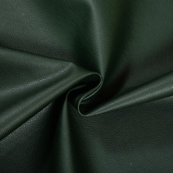 Эко кожа (Искусственная кожа) (Ширина 138см, цвет Темно-Зеленый (на отрез) в Барнауле