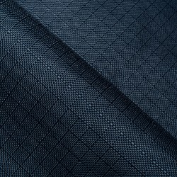Ткань Oxford 600D PU РИП-СТОП (Ширина 1,48м), цвет Темно-Синий (на отрез) в Барнауле