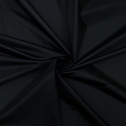 Ткань Дюспо 240Т  WR PU Milky (Ширина 150см), цвет Черный (на отрез) в Барнауле