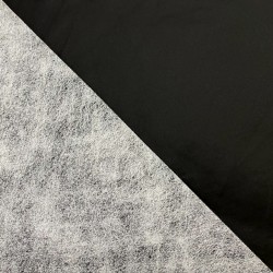 Ткань для чехлов на уличную мебель 260 г/м2 (Ширина 180см), цвет Чёрный (на отрез) в Барнауле