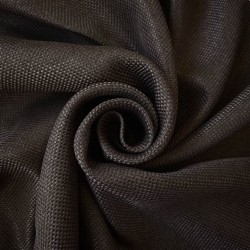 Ткань Блэкаут для штор светозатемняющая 75% &quot;Рогожка Темно-коричневая&quot; (опт)  в Барнауле